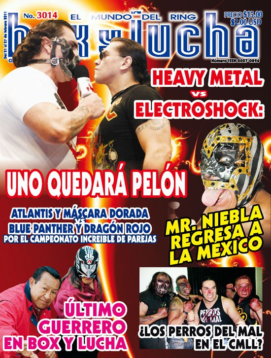 Box Y Lucha Volume 3014 Magazine PWcatalog