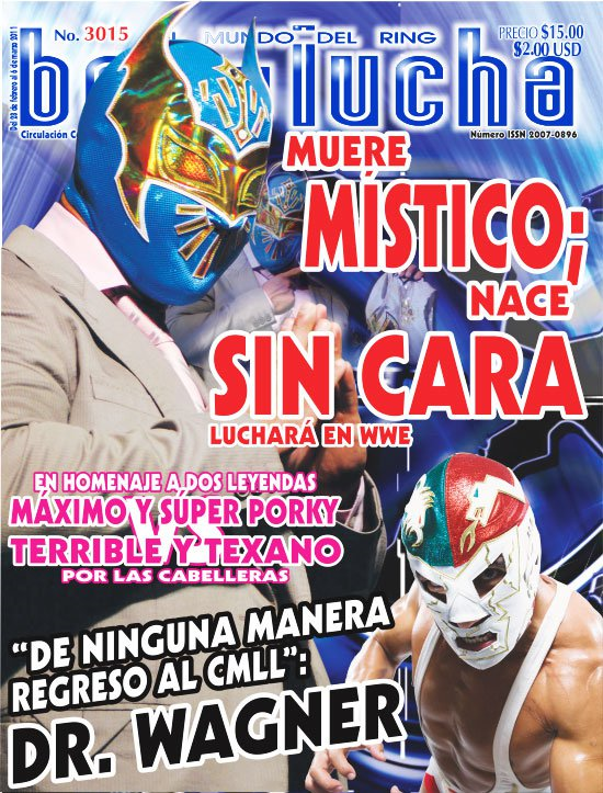 Box Y Lucha Volume 3015 Magazine PWcatalog