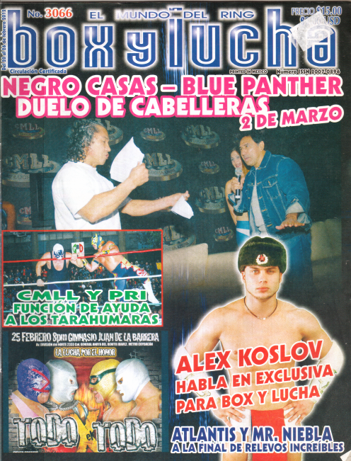 Box Y Lucha Volume 3066 Magazine PWcatalog