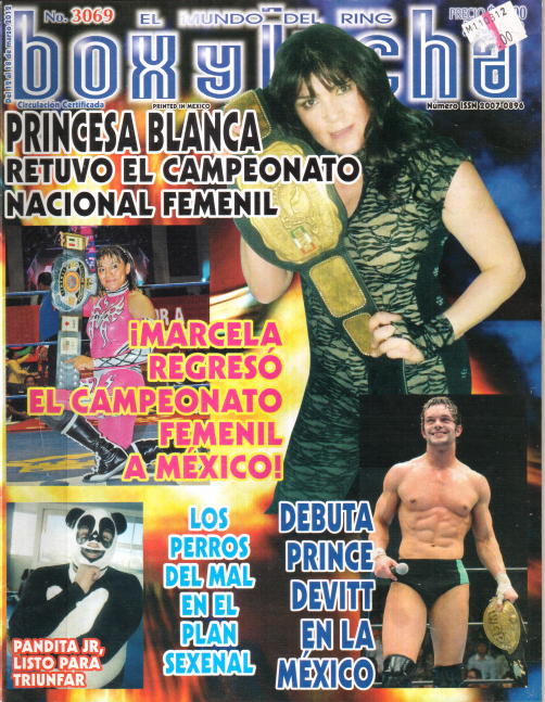 Box Y Lucha Volume 3069 Magazine PWcatalog