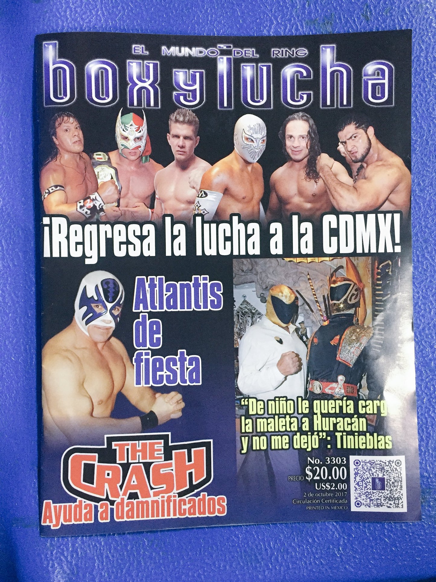 Box Y Lucha Volume 3303 Magazine PWcatalog