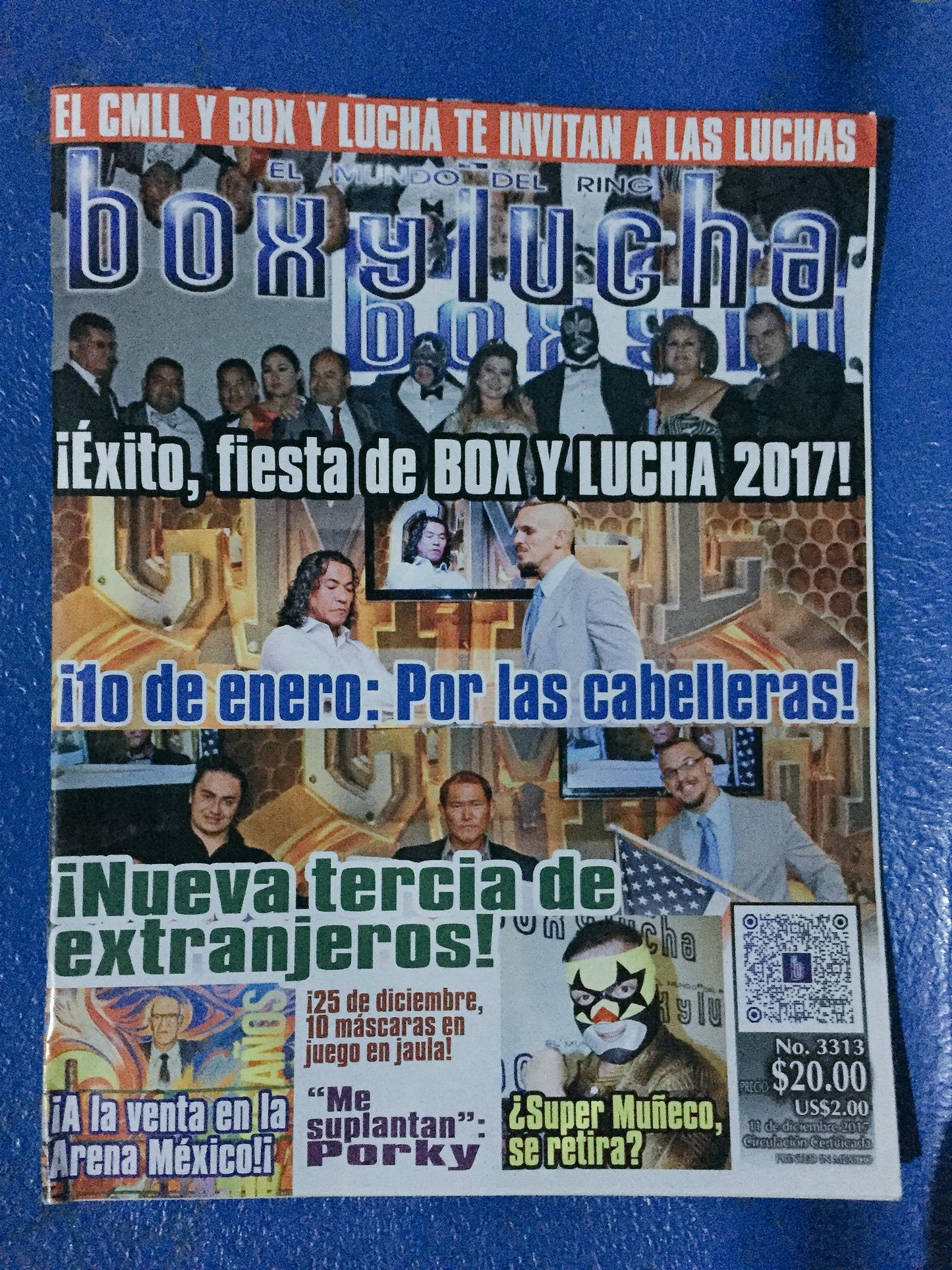 Box Y Lucha Volume 3313 Magazine PWcatalog
