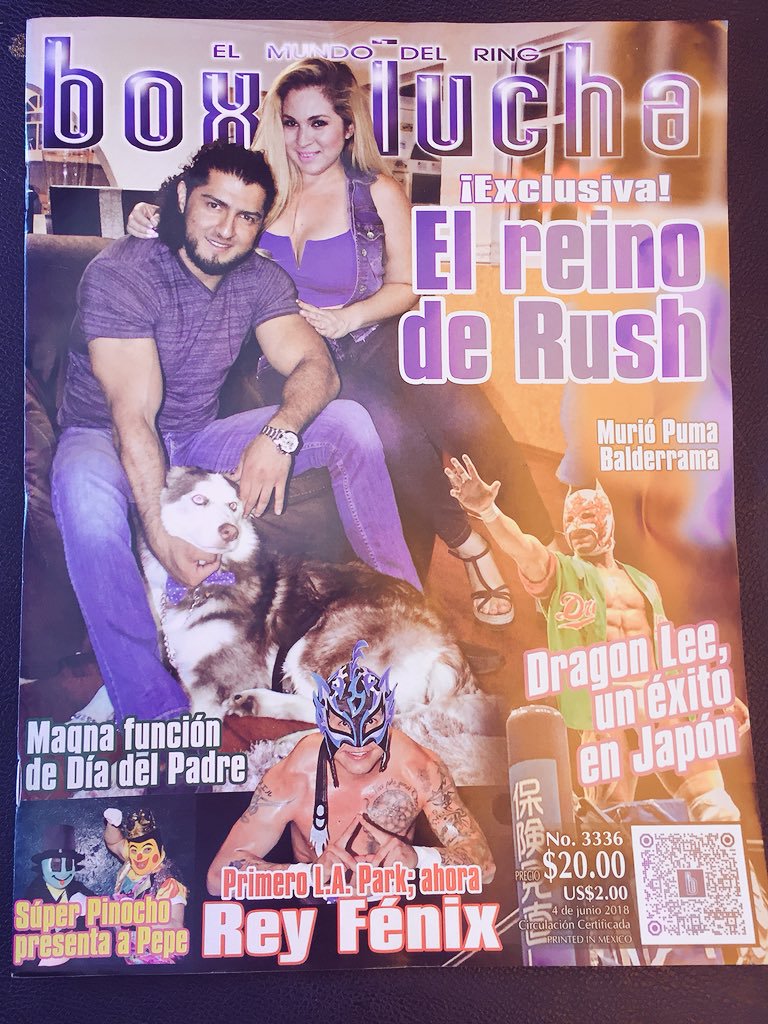Box Y Lucha Volume 3336 Magazine PWcatalog