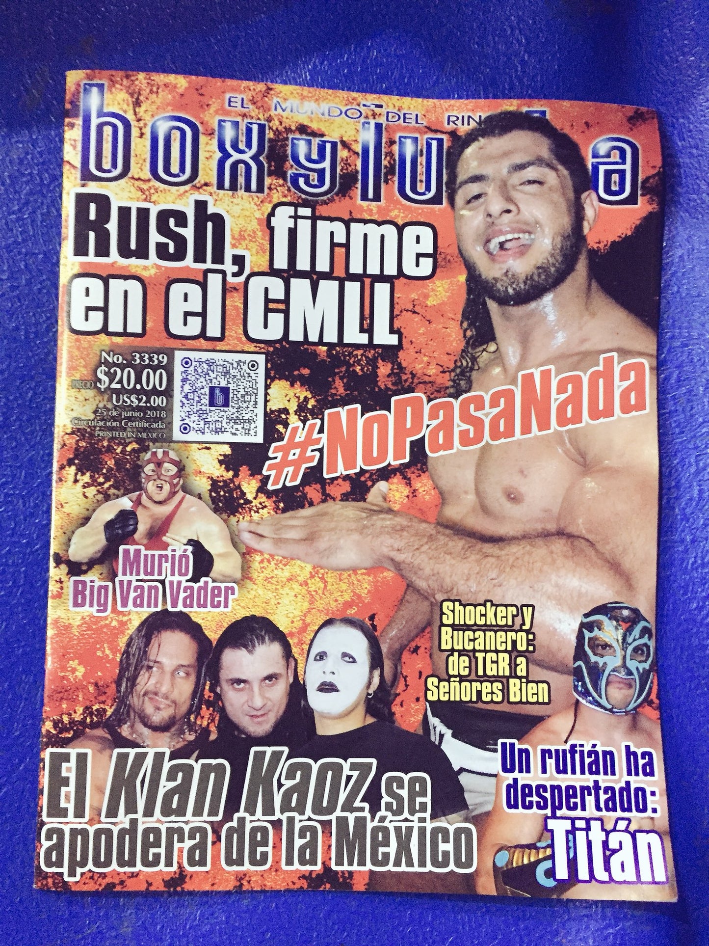 Box Y Lucha Volume 3339 Magazine PWcatalog