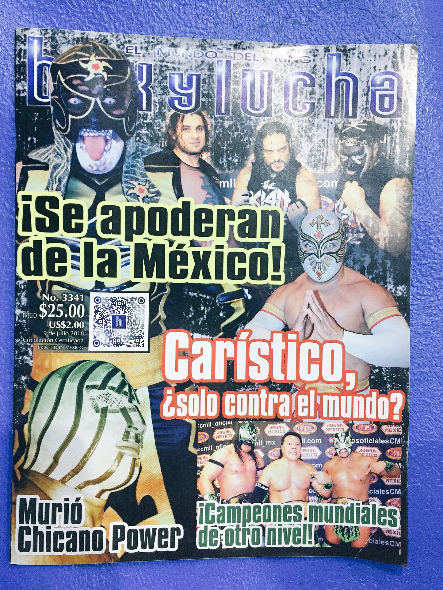 Box Y Lucha Volume 3341 Magazine PWcatalog