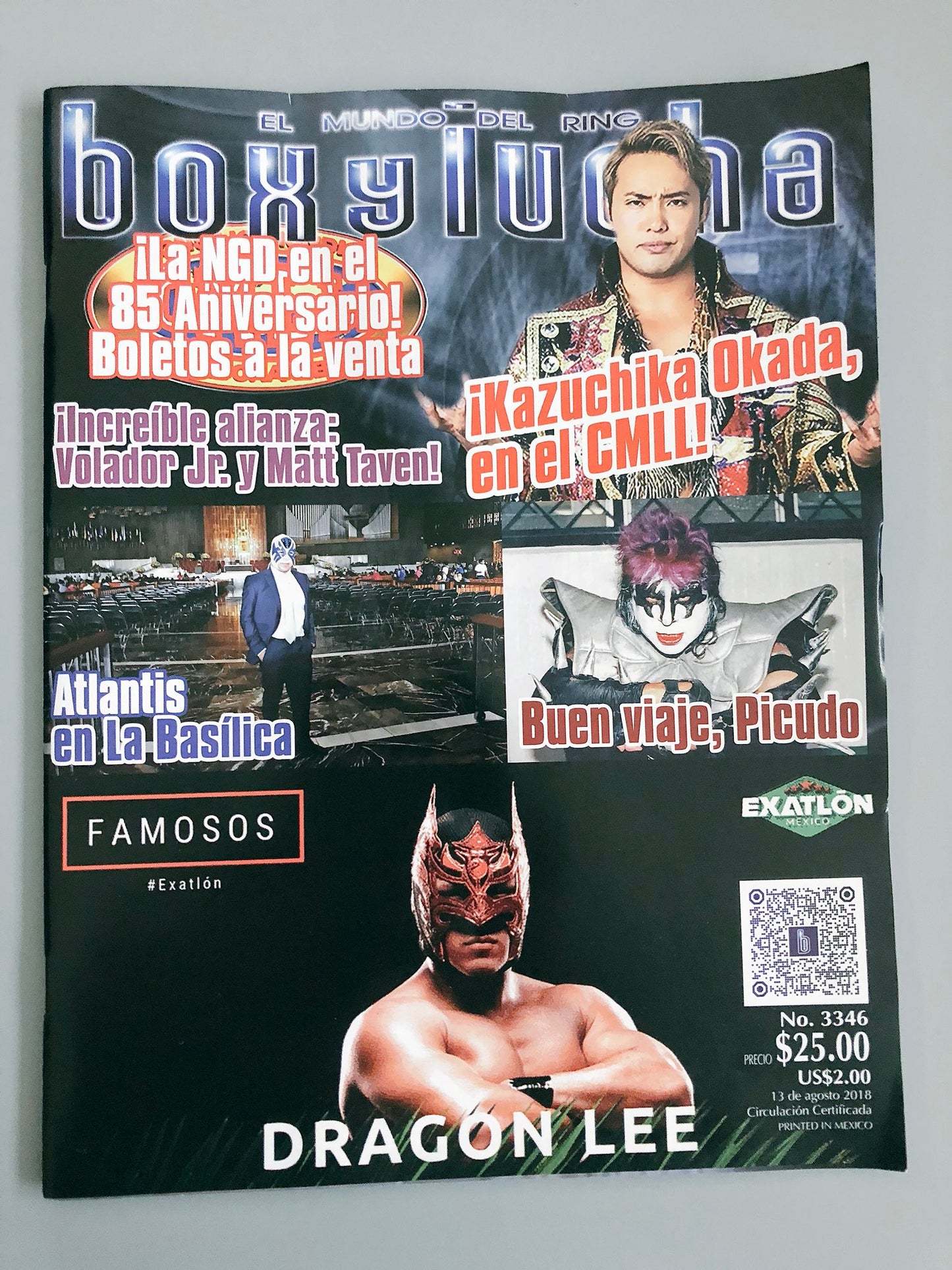 Box Y Lucha Volume 3346 Magazine PWcatalog