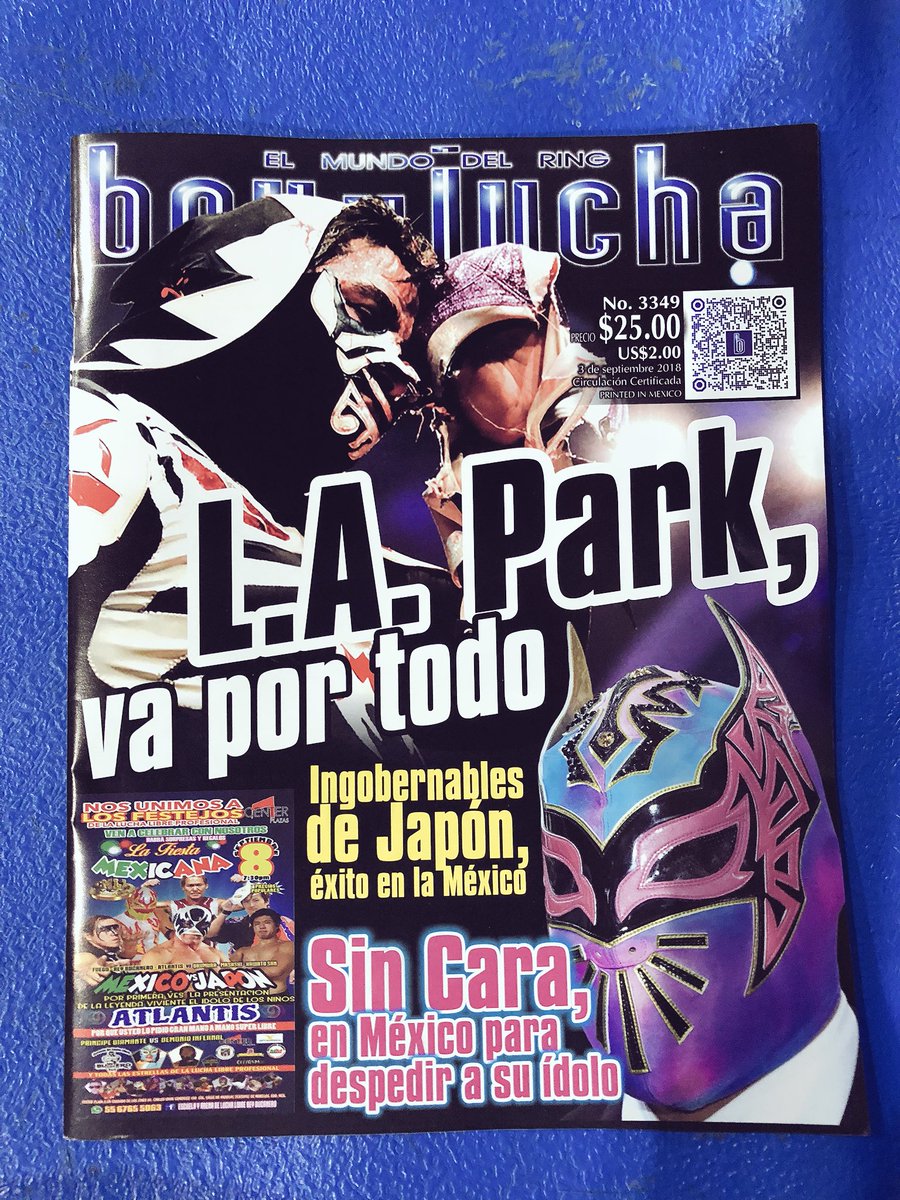 Box Y Lucha Volume 3349 Magazine PWcatalog