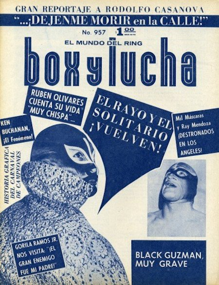 Box Y Lucha Volume 957 Magazine PWcatalog
