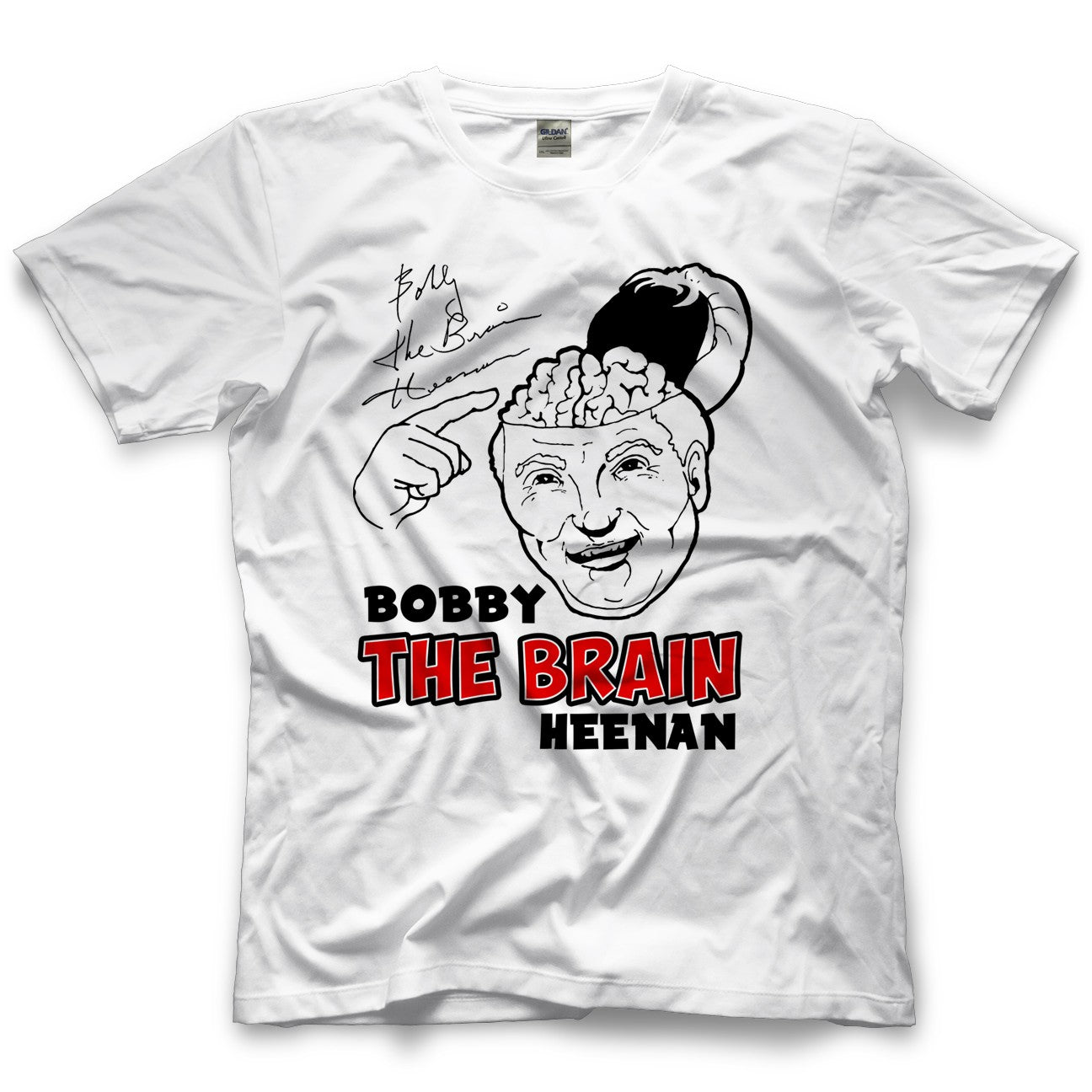 Bobby Heenan Brain Matter T-Shirt Pwcatalog