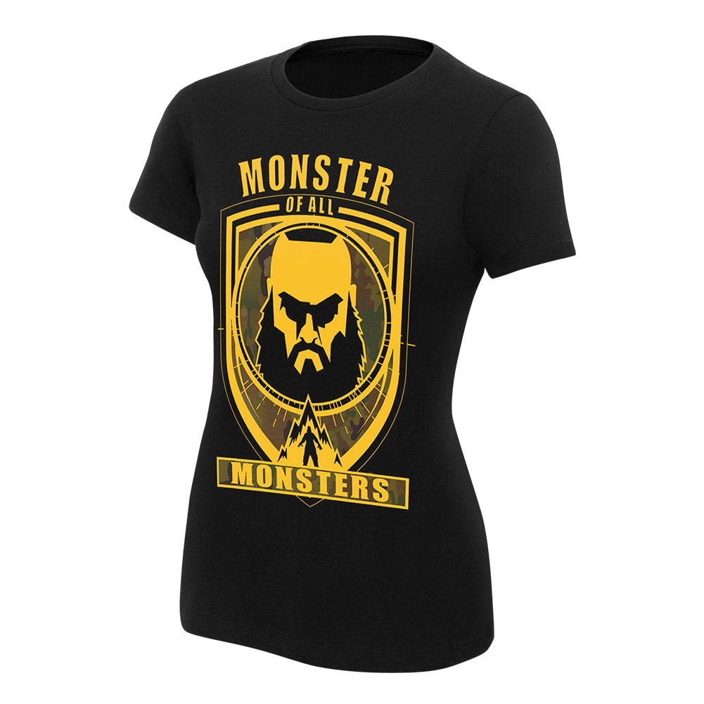 Braun Strowman Monster of All Monsters Women's Authentic T-Shirt Pwcatalog