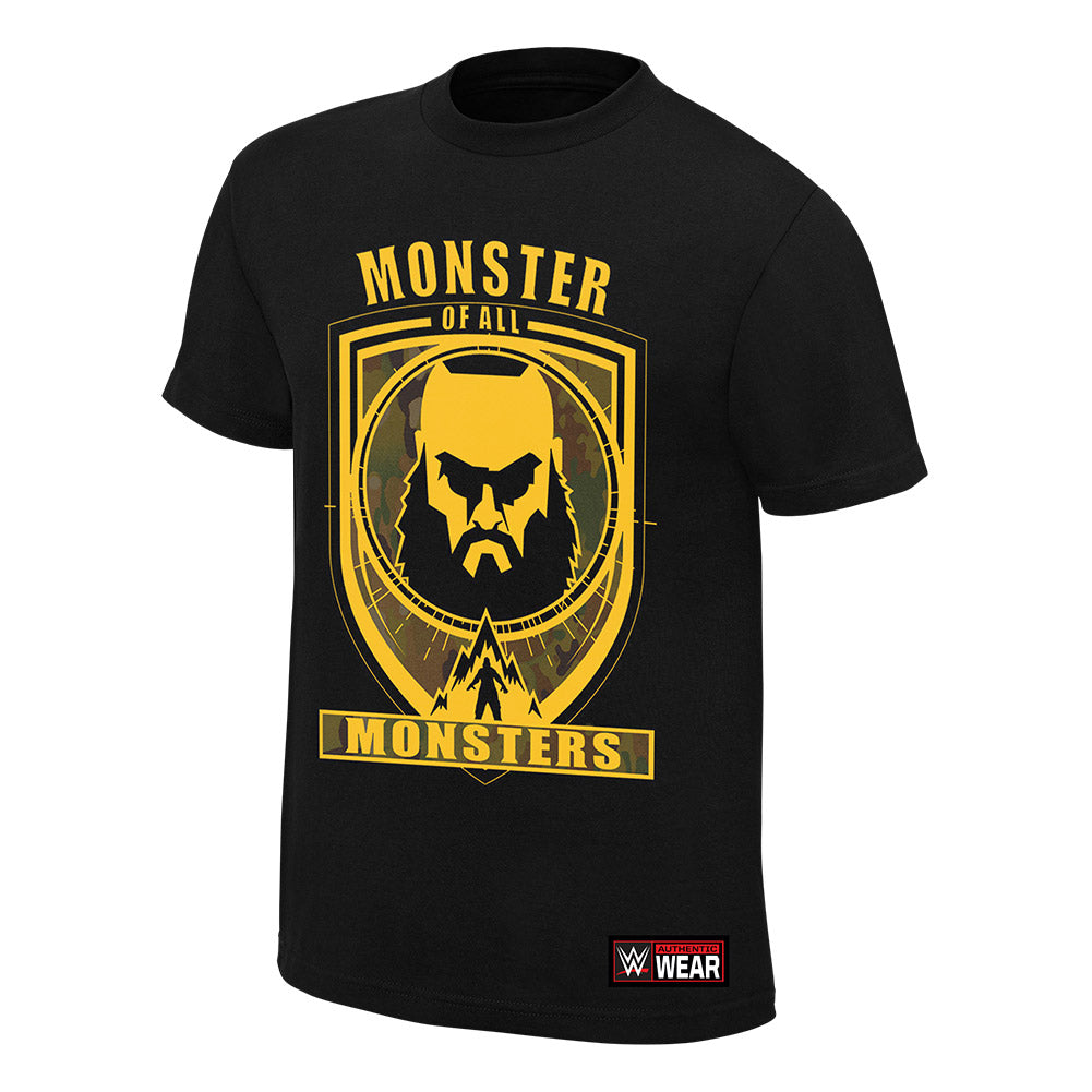 Braun Strowman Monster of All Monsters Youth Authentic T-Shirt Pwcatalog