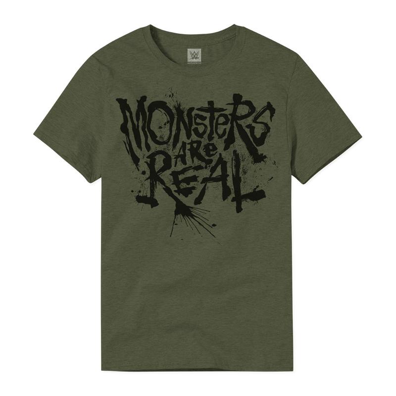 Braun Strowman Monsters Are Real Authentic T-Shirt Pwcatalog