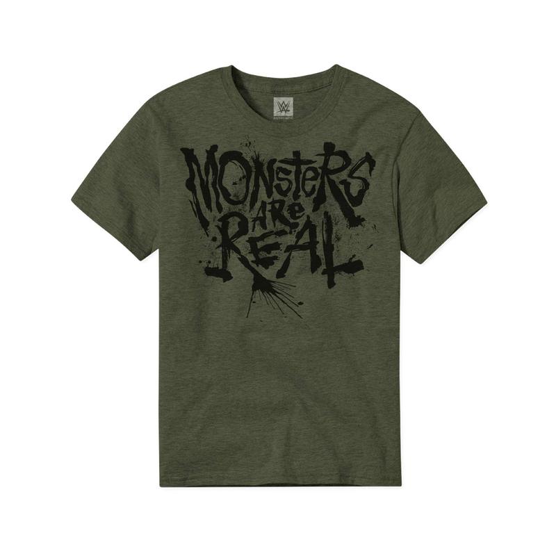 Braun Strowman Monsters Are Real Youth Authentic T-Shirt Pwcatalog