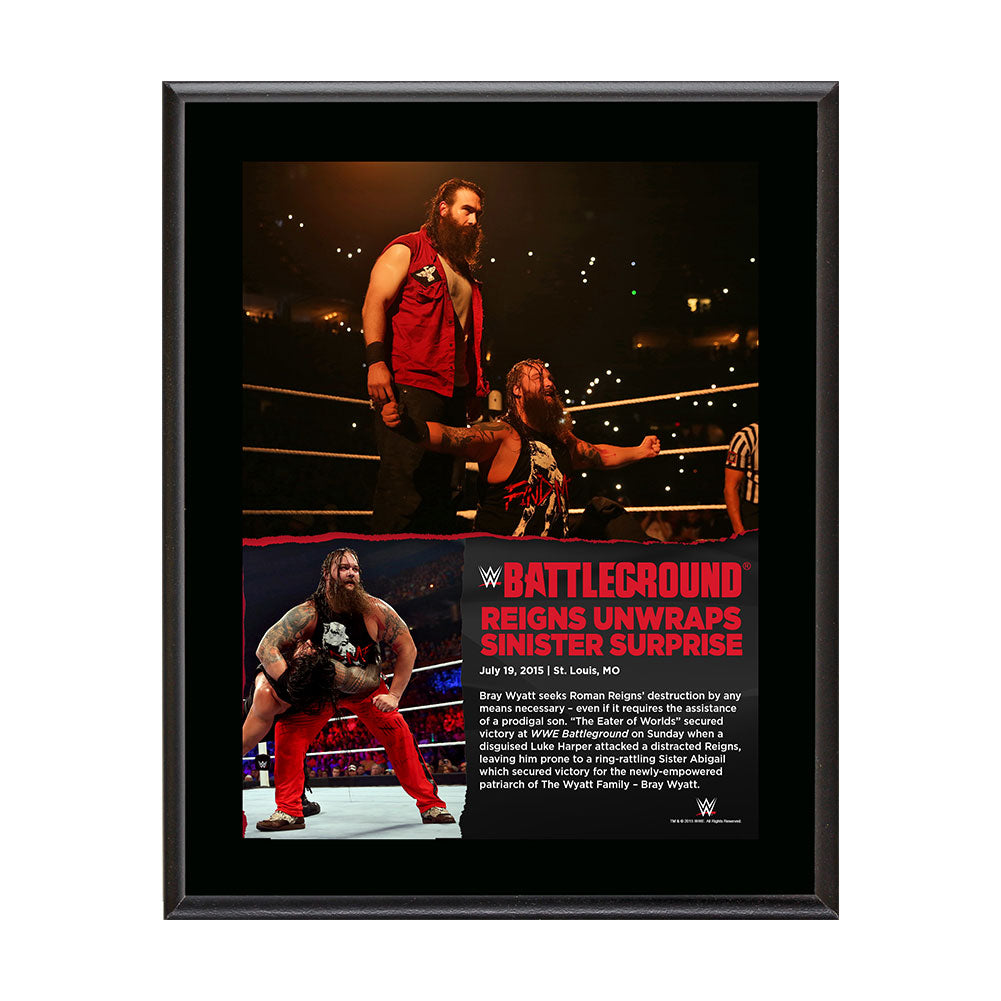 Bray Wyatt Battleground 10.5 x 13 Photo Collage Plaque Pwcatalog