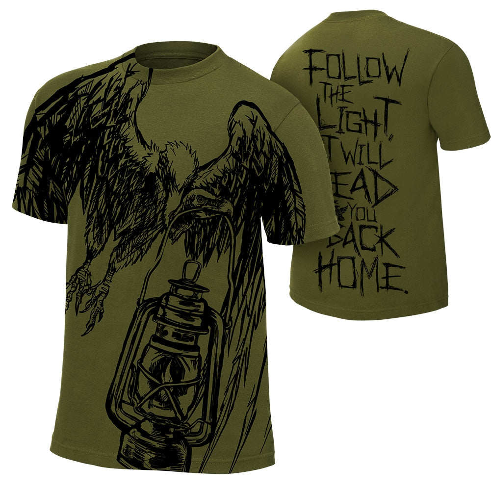 Bray Wyatt Follow The Light Authentic T-Shirt Pwcatalog