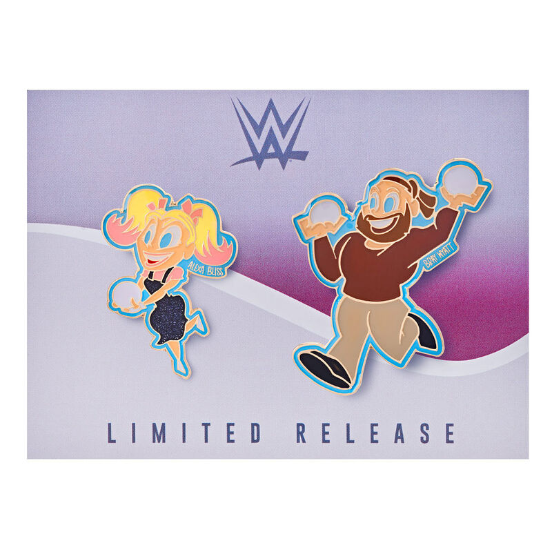 Bray Wyatt & Alexa Bliss Snowball Fight Limited Edition Pin Set Pwcatalog
