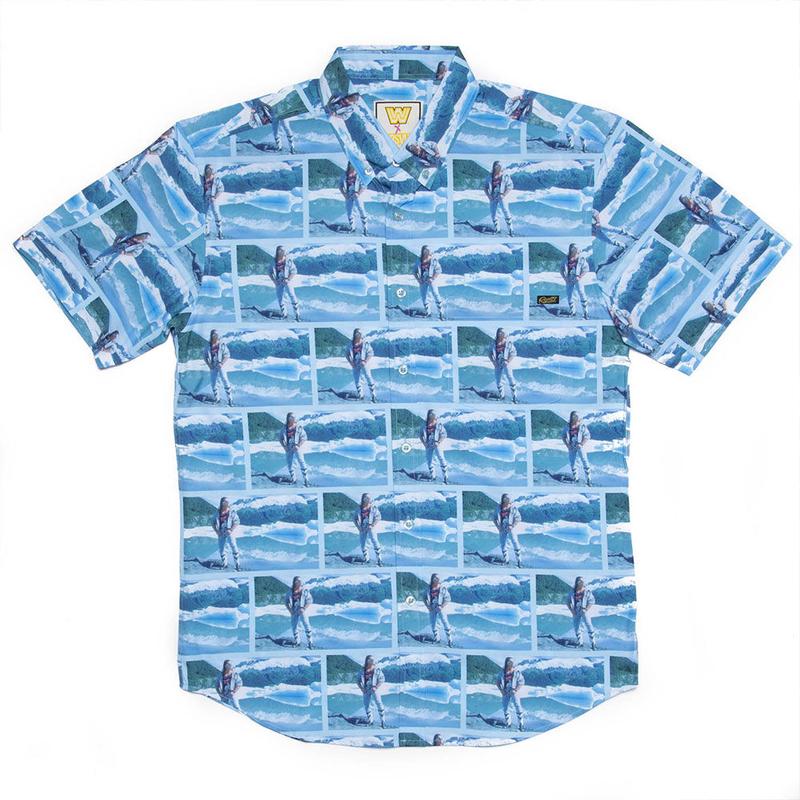 Bret Hart Deep Thoughts RSVLTS Button Down Shirt Pwcatalog