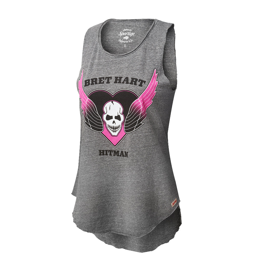Bret Hart The Hitman Women's Vintage Tank Top Pwcatalog