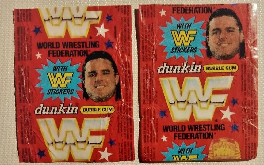 WWF British Bulldog Davey Boy Smith Dunkin Bubble Gum PWcatalog