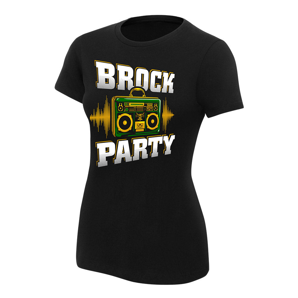 Brock Lesnar Brock Party Women's Authentic T-Shirt Pwcatalog