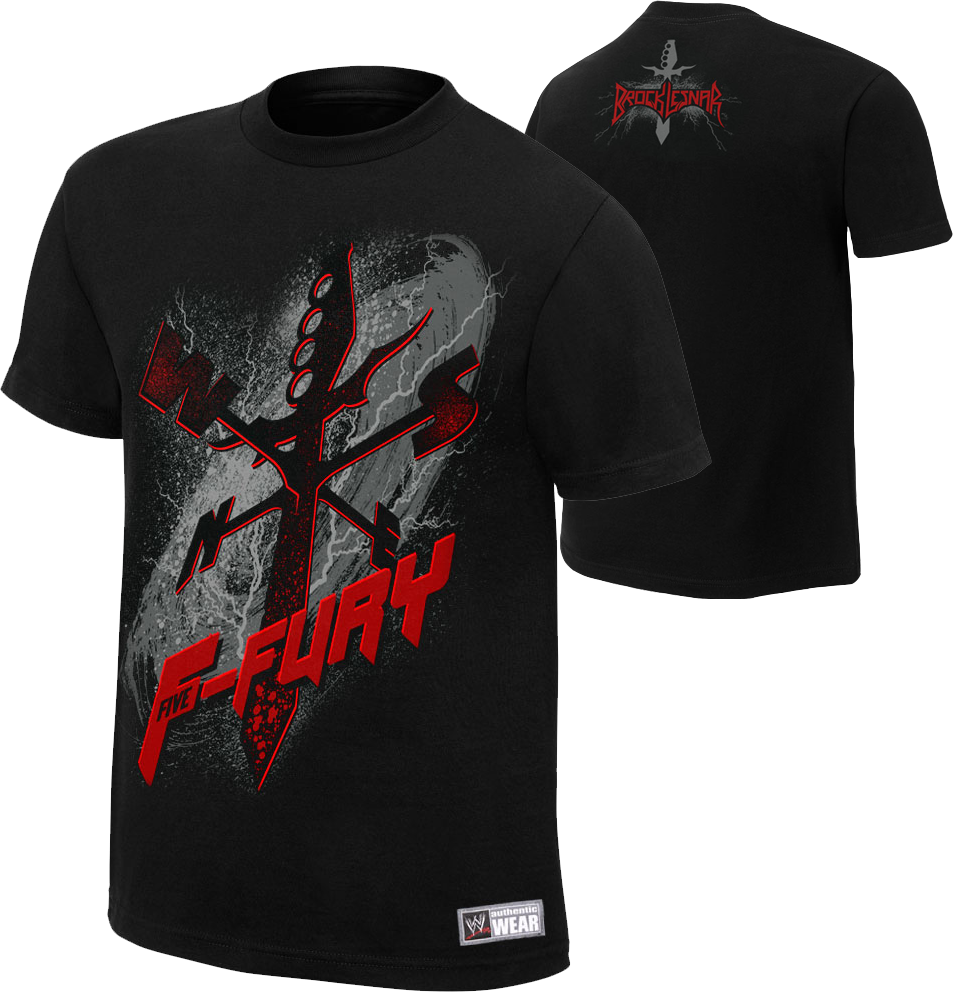 Brock Lesnar F-5 Fury T-Shirt Pwcatalog