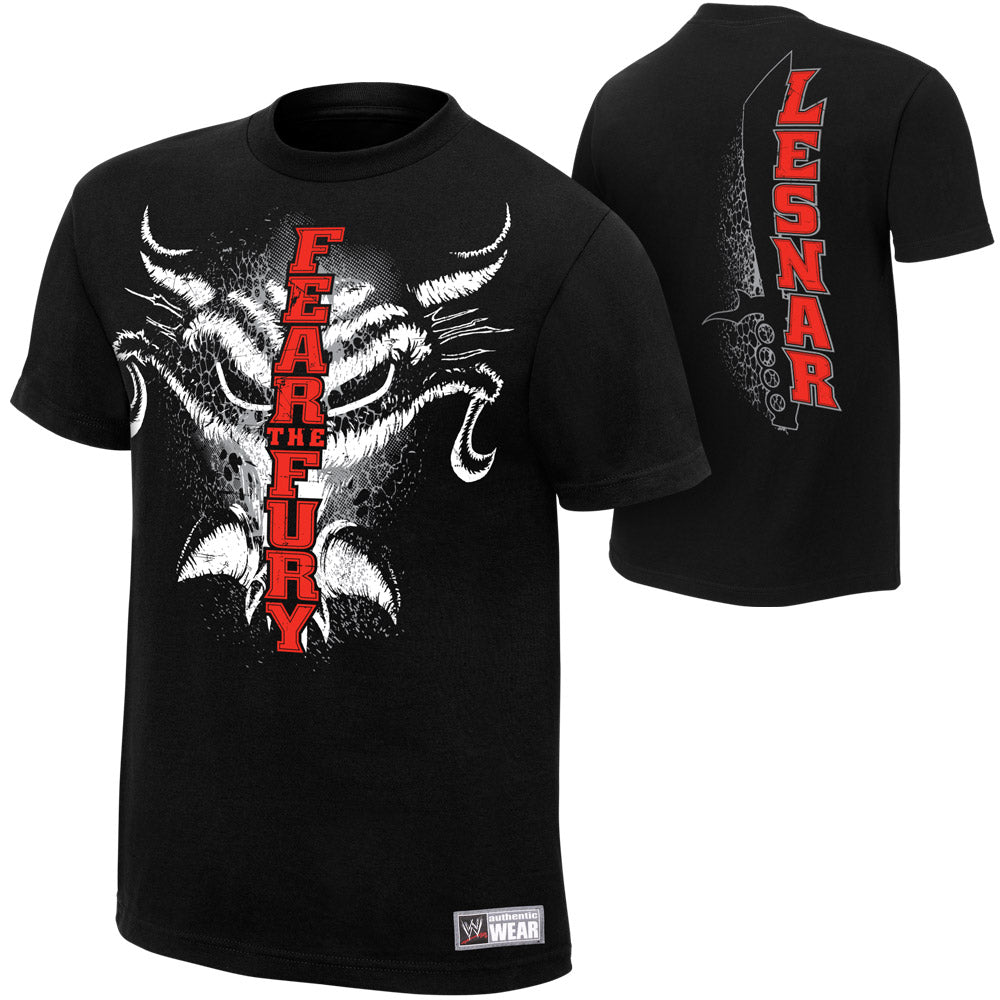 Brock Lesnar Fear The Fury T-Shirt Pwcatalog