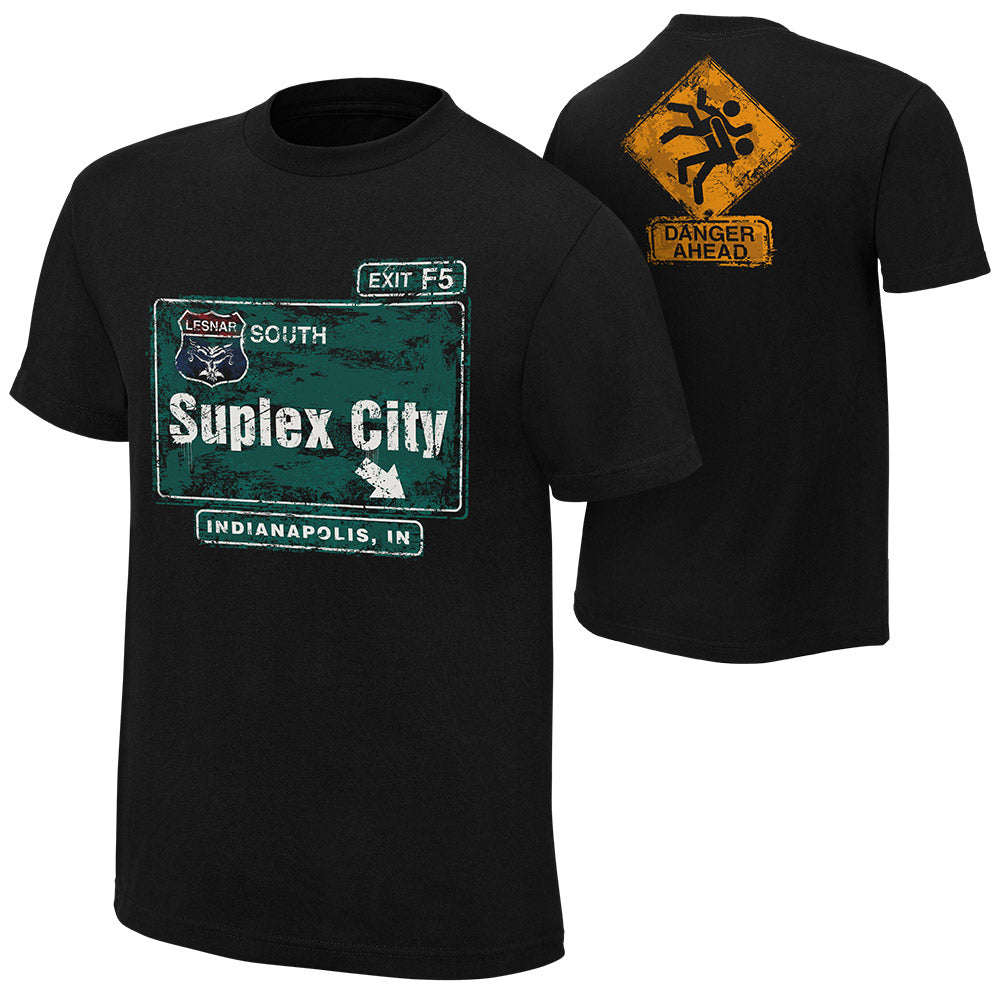 Brock Lesnar Suplex City Indianapolis Authentic T-Shirt Pwcatalog