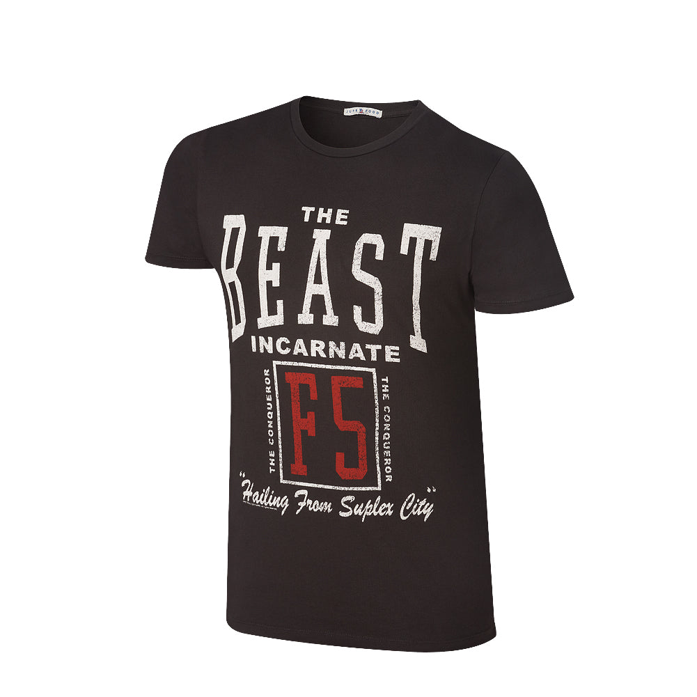 Brock Lesnar The Beast Incarnate T-Shirt Pwcatalog