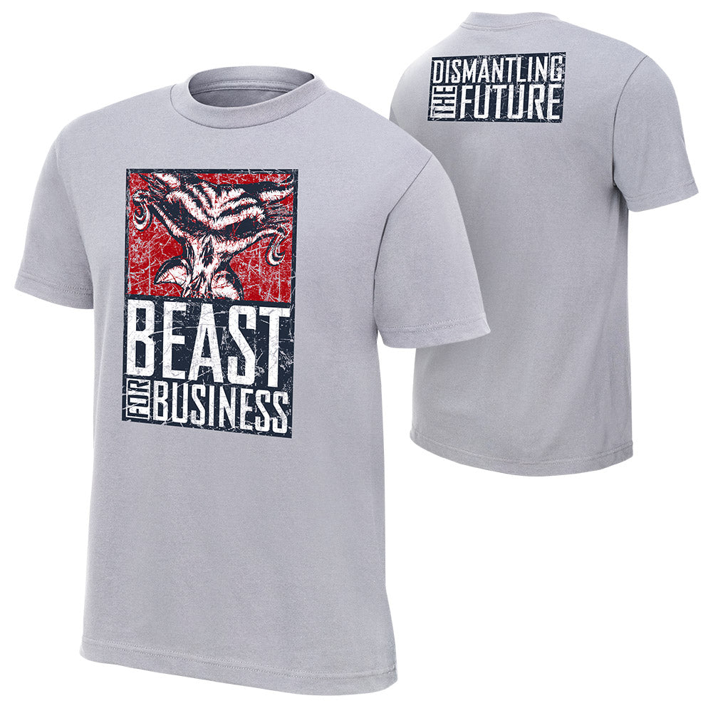 Brock Lesnar & Paul Heyman Beast For Business Youth Authentic T-Shirt Pwcatalog