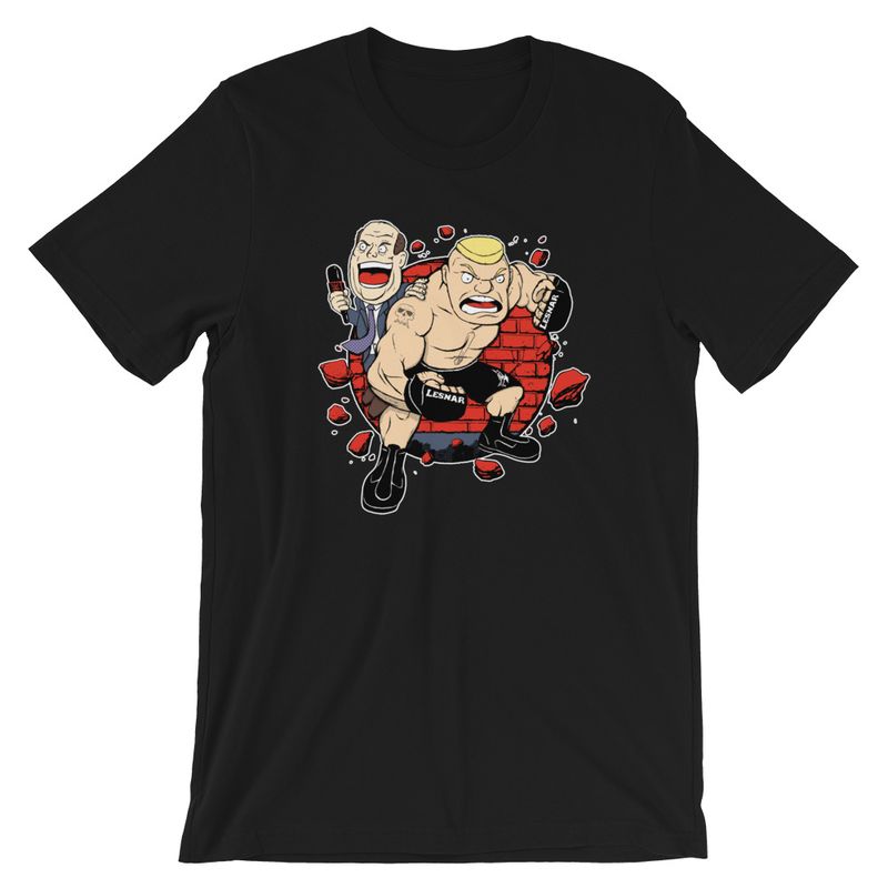 Brock Lesnar & Paul Heyman The Beast and The Advocate T-Shirt Pwcatalog