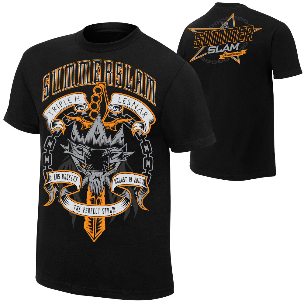 Brock vs. HHH Summerslam T-Shirt Pwcatalog