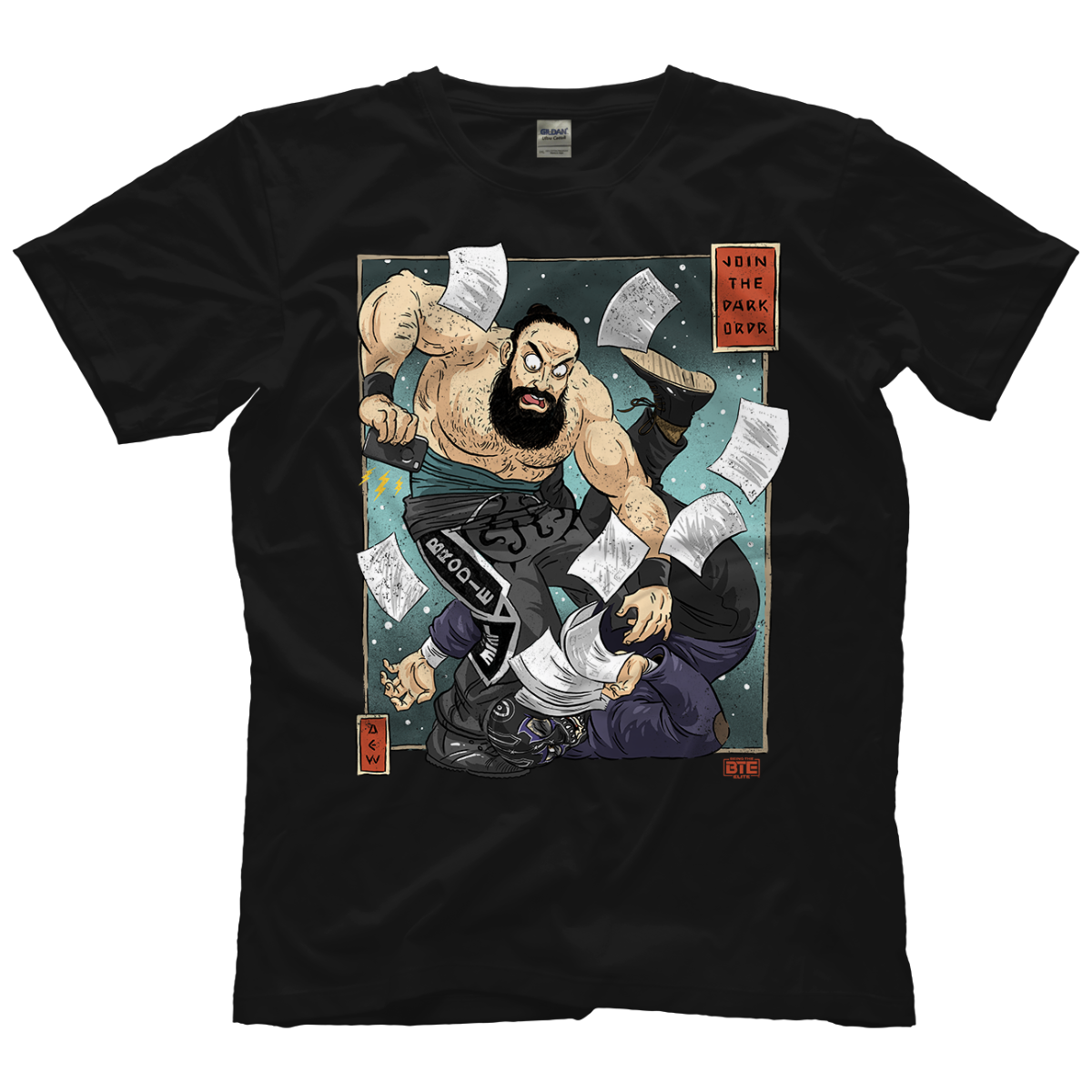 Brodie Lee Dark Stacks Shirt Pwcatalog