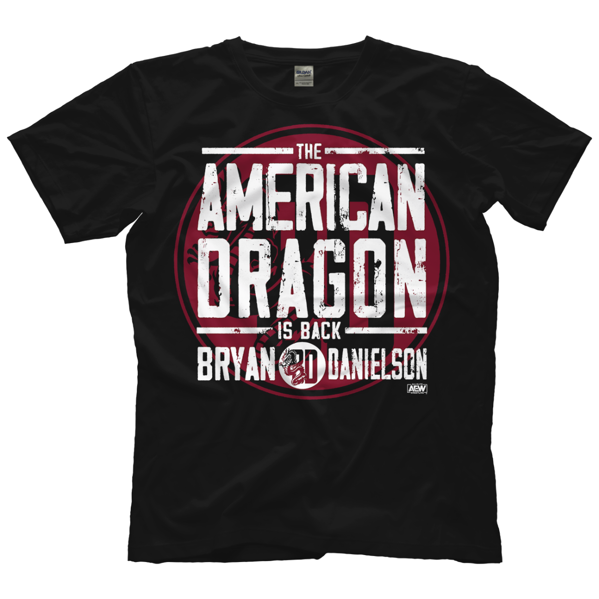 Bryan Danielson The American Dragon is Back T-Shirt Pwcatalog