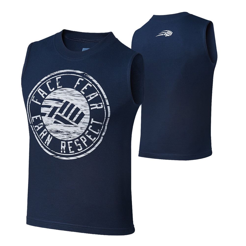 CENA Training Face Fear, Earn Respect Youth Muscle Shirt
