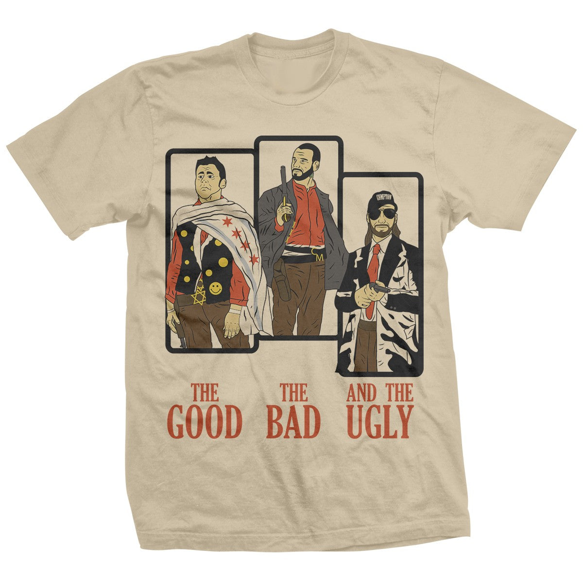 CM Punk Good, Bad and the Ugly T-Shirt Pwcatalog