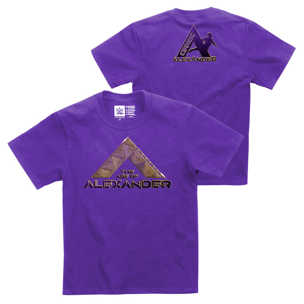 Cedric Alexander The Age of Alexander Youth Authentic T-Shirt Pwcatalog