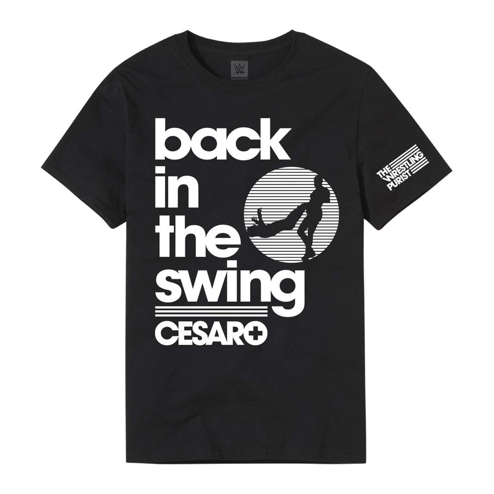 Cesaro Back In The Swing Authentic T-Shirt Pwcatalog