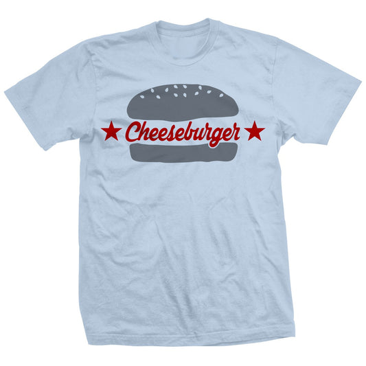 Cheeseburger Blue Shirt