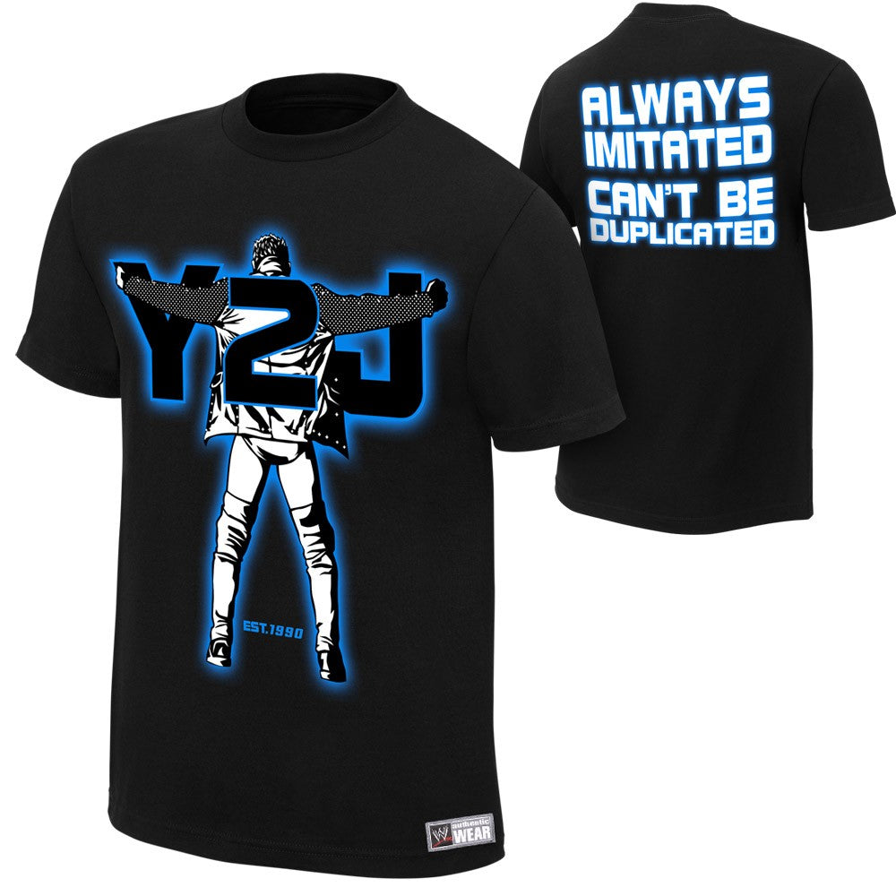 Chris Jericho Can't Be Duplicated T-Shirt Pwcatalog