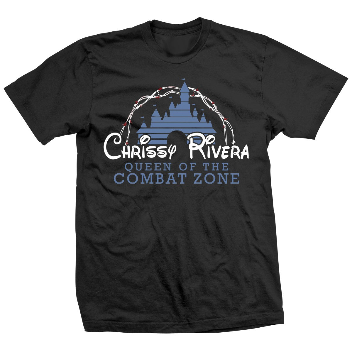 Chrissy Rivera Queen of the Combat Zone Shirt Pwcatalog