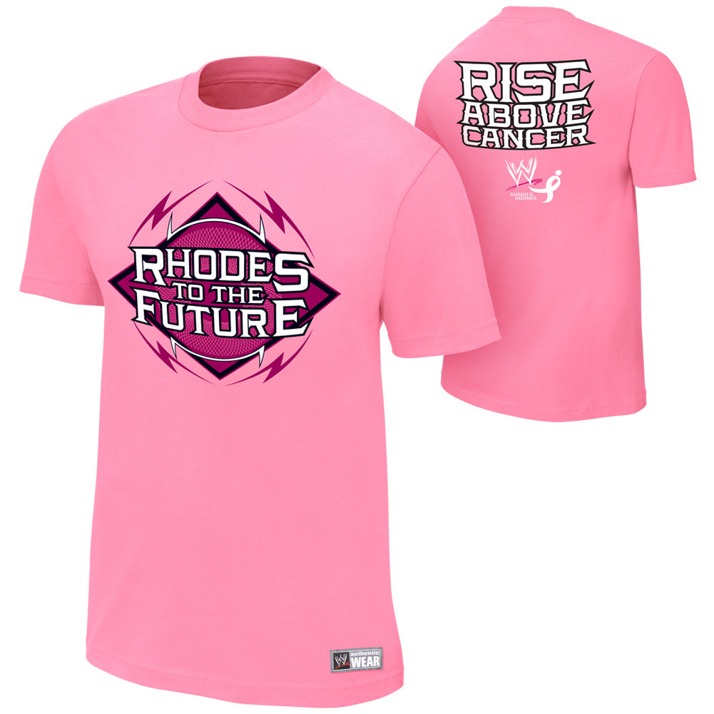 Cody Rhodes Rise Above Cancer Pink T-Shirt Pwcatalog
