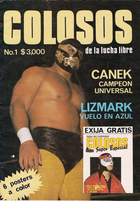 Colosos de la Lucha Libre 1 Magazine PWcatalog