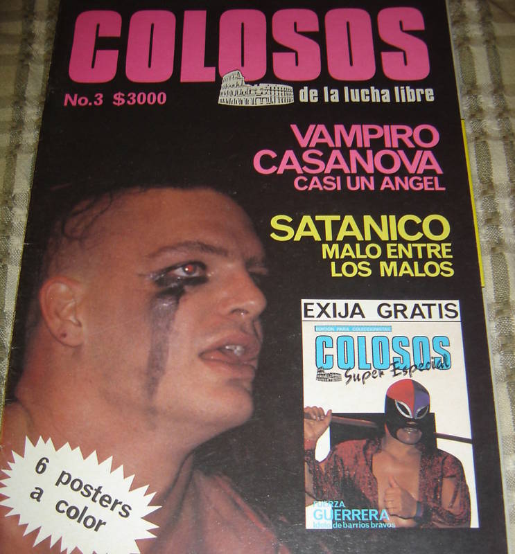 Colosos de la Lucha Libre 3 Magazine PWcatalog