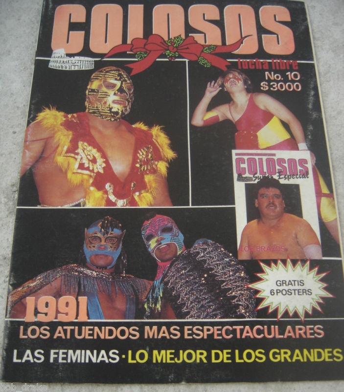 Colosos de la Lucha Libre 10 Magazine PWcatalog