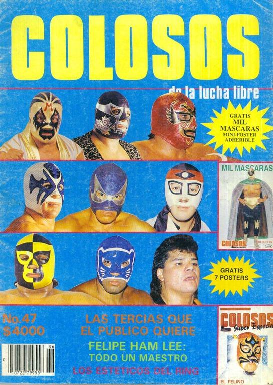 Colosos de la Lucha Libre 47 Magazine PWcatalog