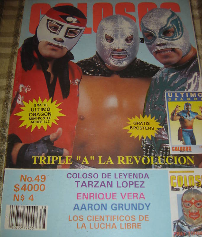 Colosos de la Lucha Libre 49 Magazine PWcatalog
