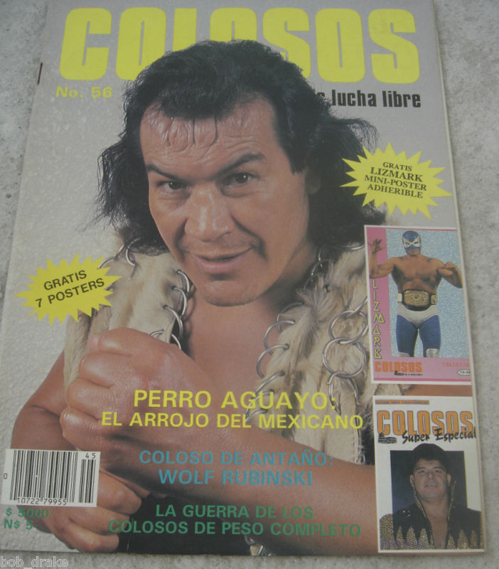 Colosos de la Lucha Libre 56 Magazine PWcatalog