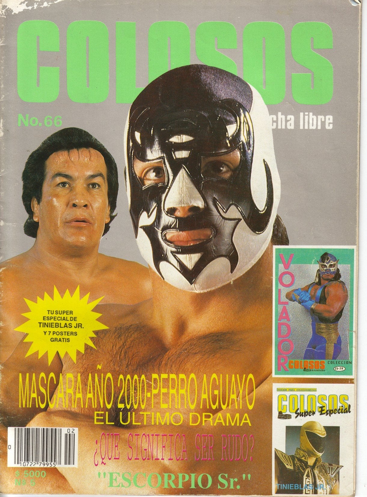 Colosos de la Lucha Libre 66 Magazine PWcatalog
