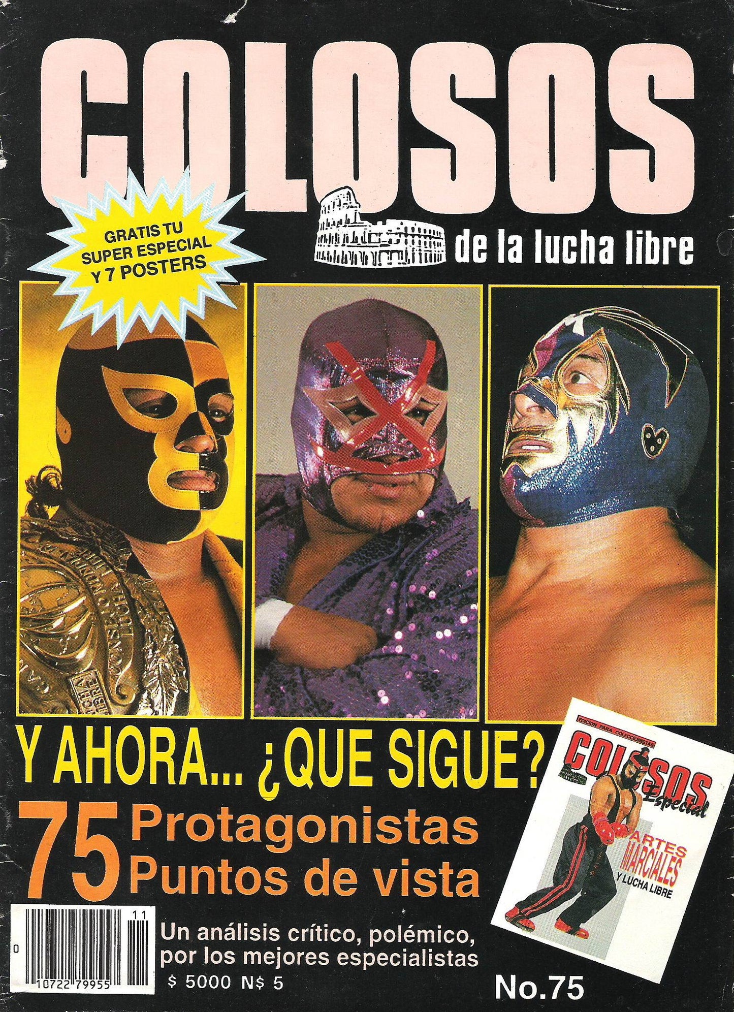 Colosos de la Lucha Libre 75 Magazine PWcatalog