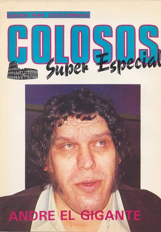 Colosos Andre El Giagente Magazine PWcatalog